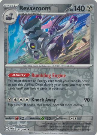 Revavroom - 142/198 - Rare [sv01-142] [Reverse Holo]