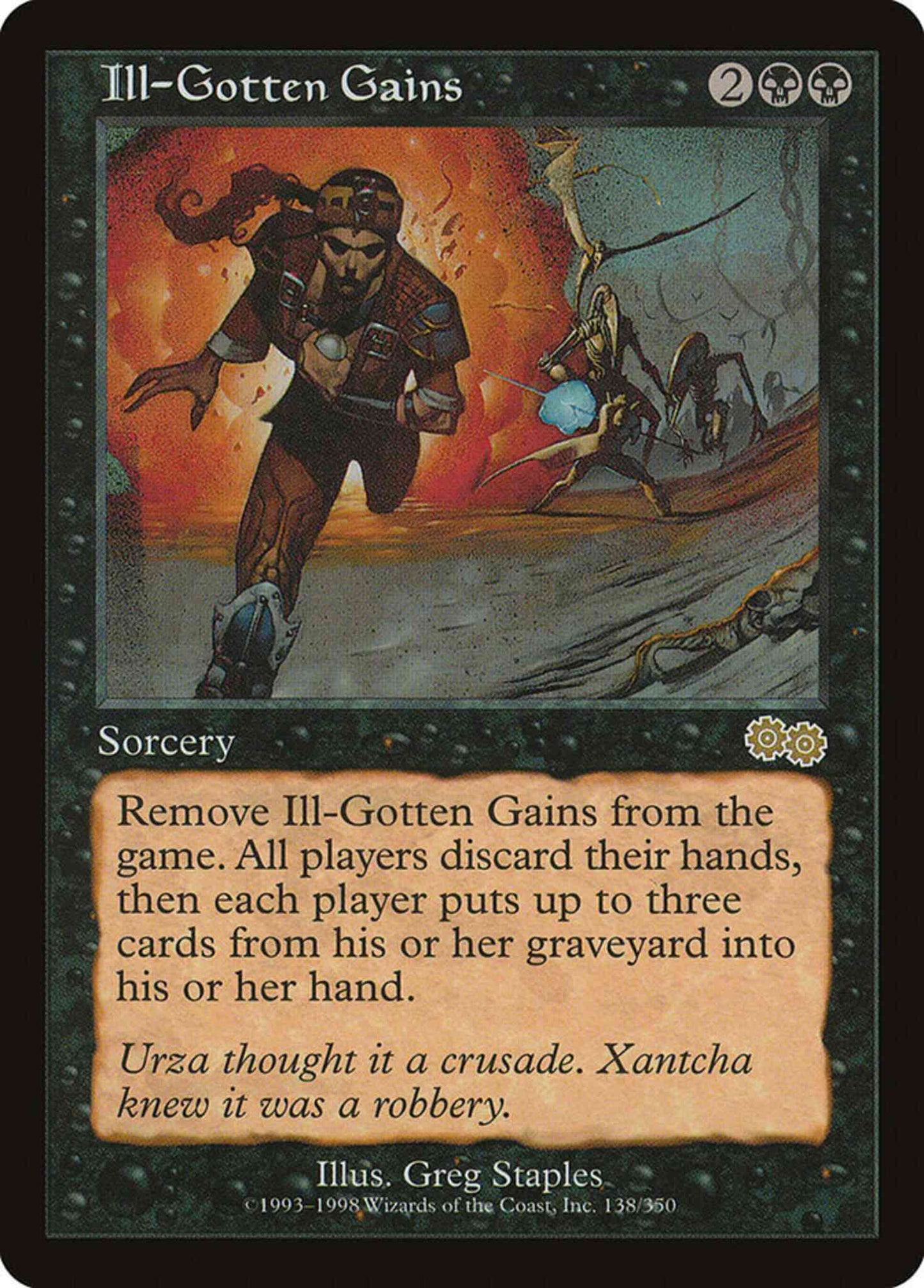 Ill-Gotten Gains [138] [Urza's Saga] [Non-Foil]