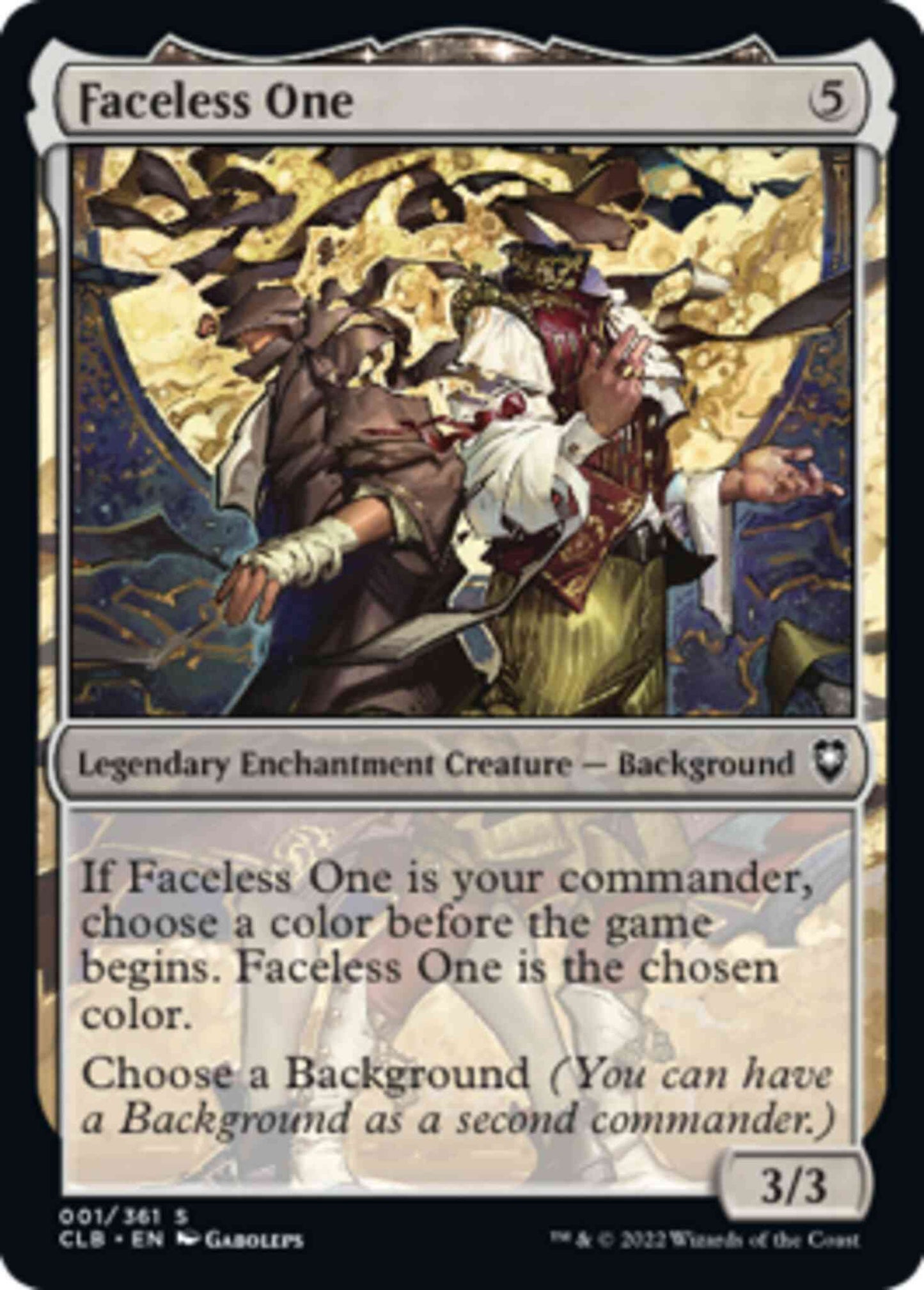 Faceless One [1] [Commander Legends: Battle for Baldur's Gate] [Non-Foil]