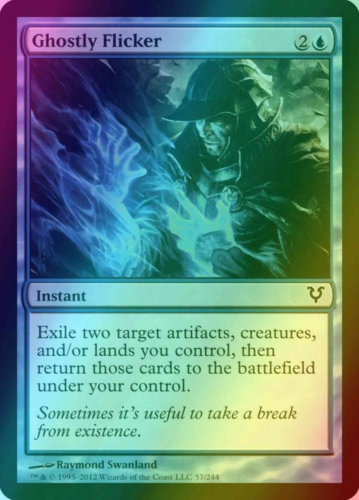 Ghostly Flicker [57] [Avacyn Restored] [Foil]