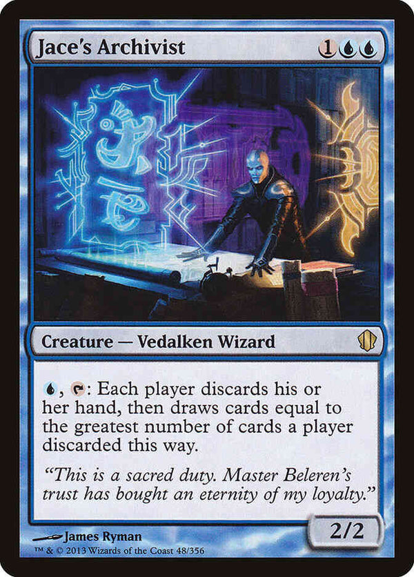 Jace's Archivist [48] [Commander 2013] [Non-Foil]