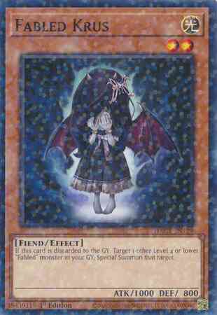 Fabled Krus - HAC1-EN129 - Duel Terminal Normal Parallel Rare - 1st Edition