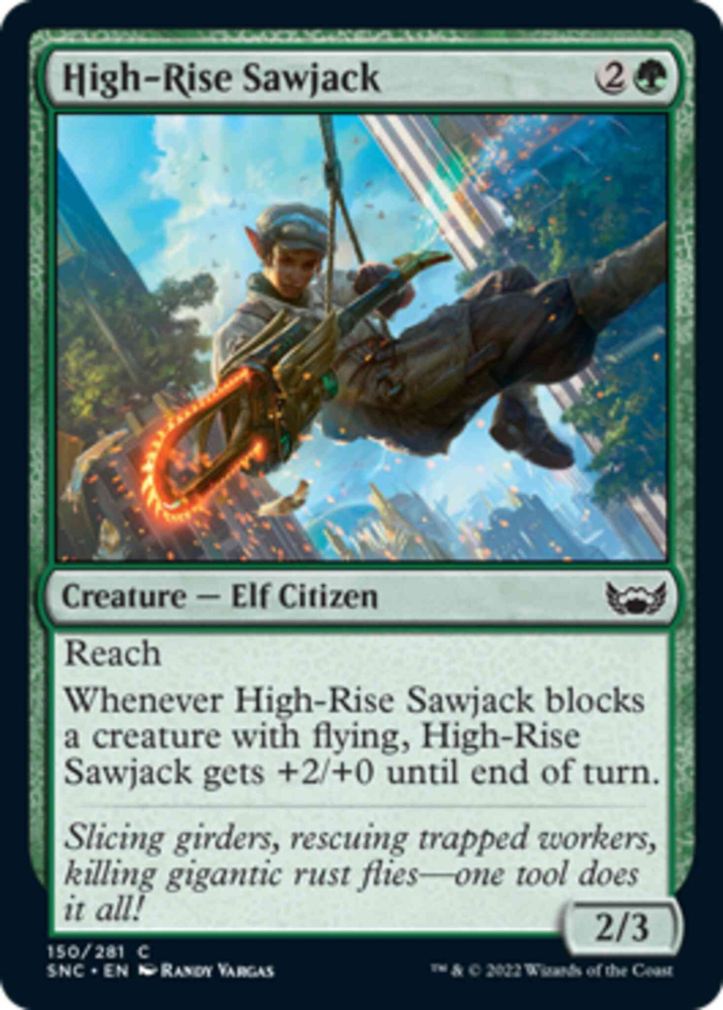 High-Rise Sawjack [150] [Streets of New Capenna] [Non-Foil]