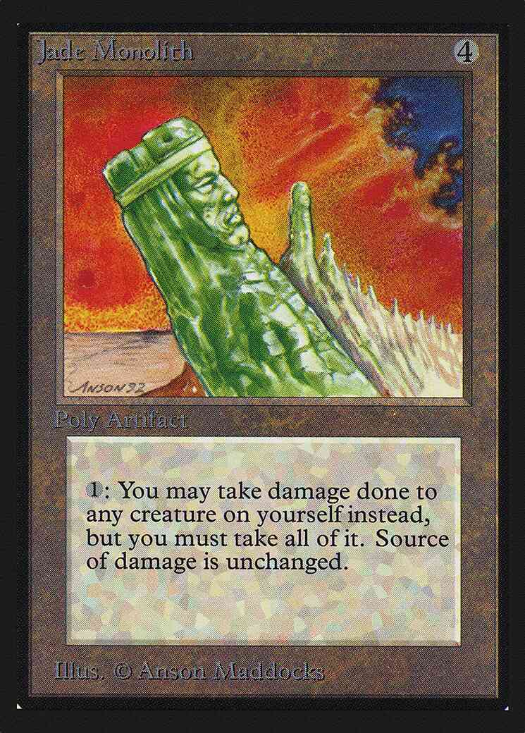 Jade Monolith [253] [Intl Collectors Edition] [Non-Foil]