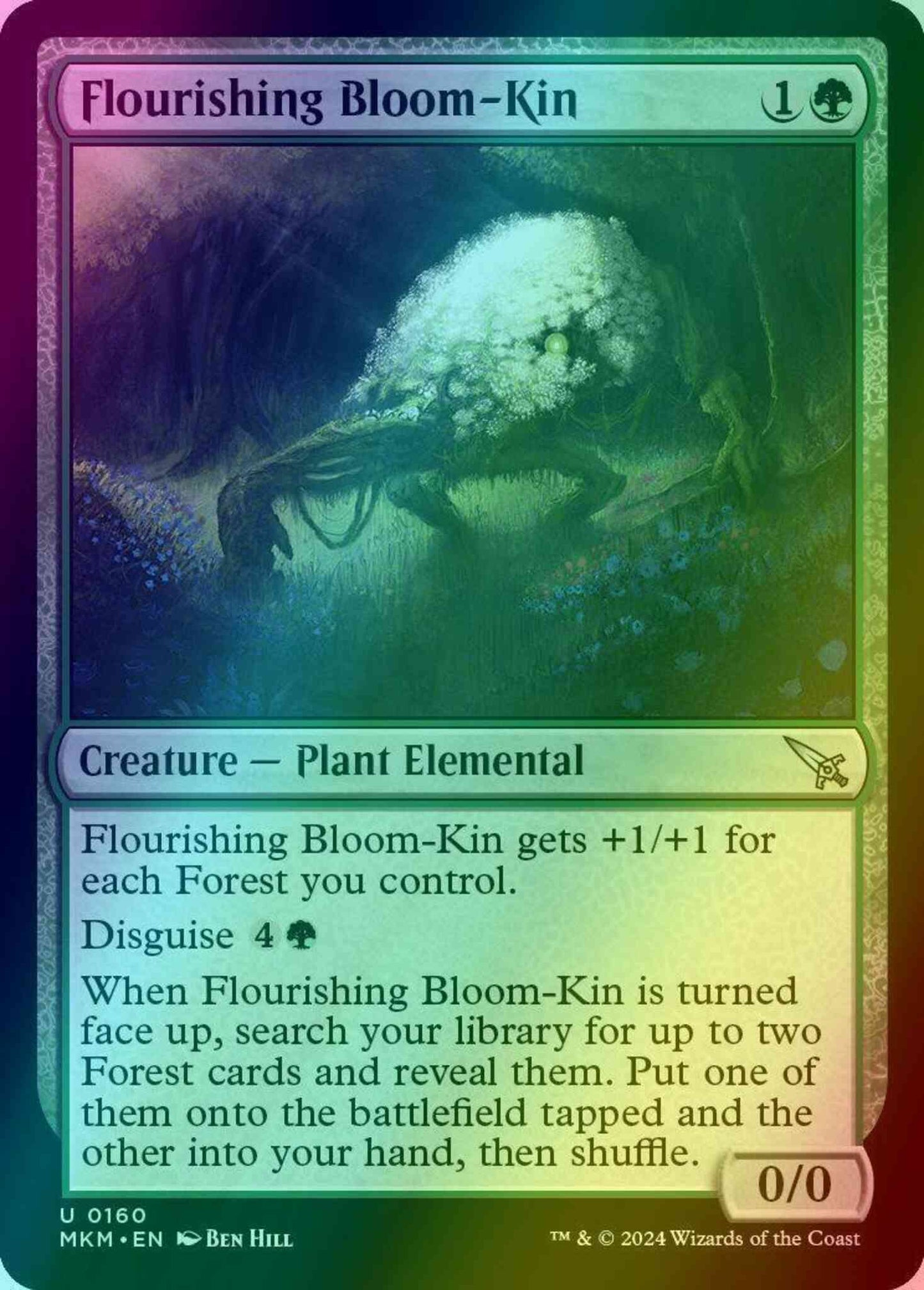 Flourishing Bloom-Kin [160] [Murders at Karlov Manor] [Foil]