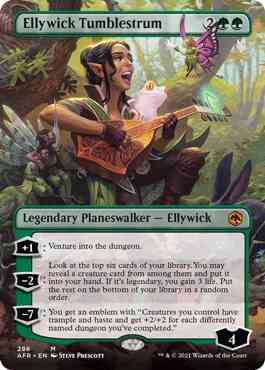 Ellywick Tumblestrum [286] [Borderless] [Adventures in the Forgotten Realms] [Non-Foil]