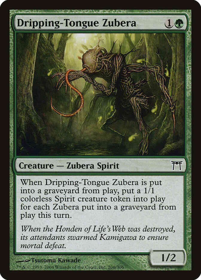 Dripping-Tongue Zubera [206] [Champions of Kamigawa] [Non-Foil]