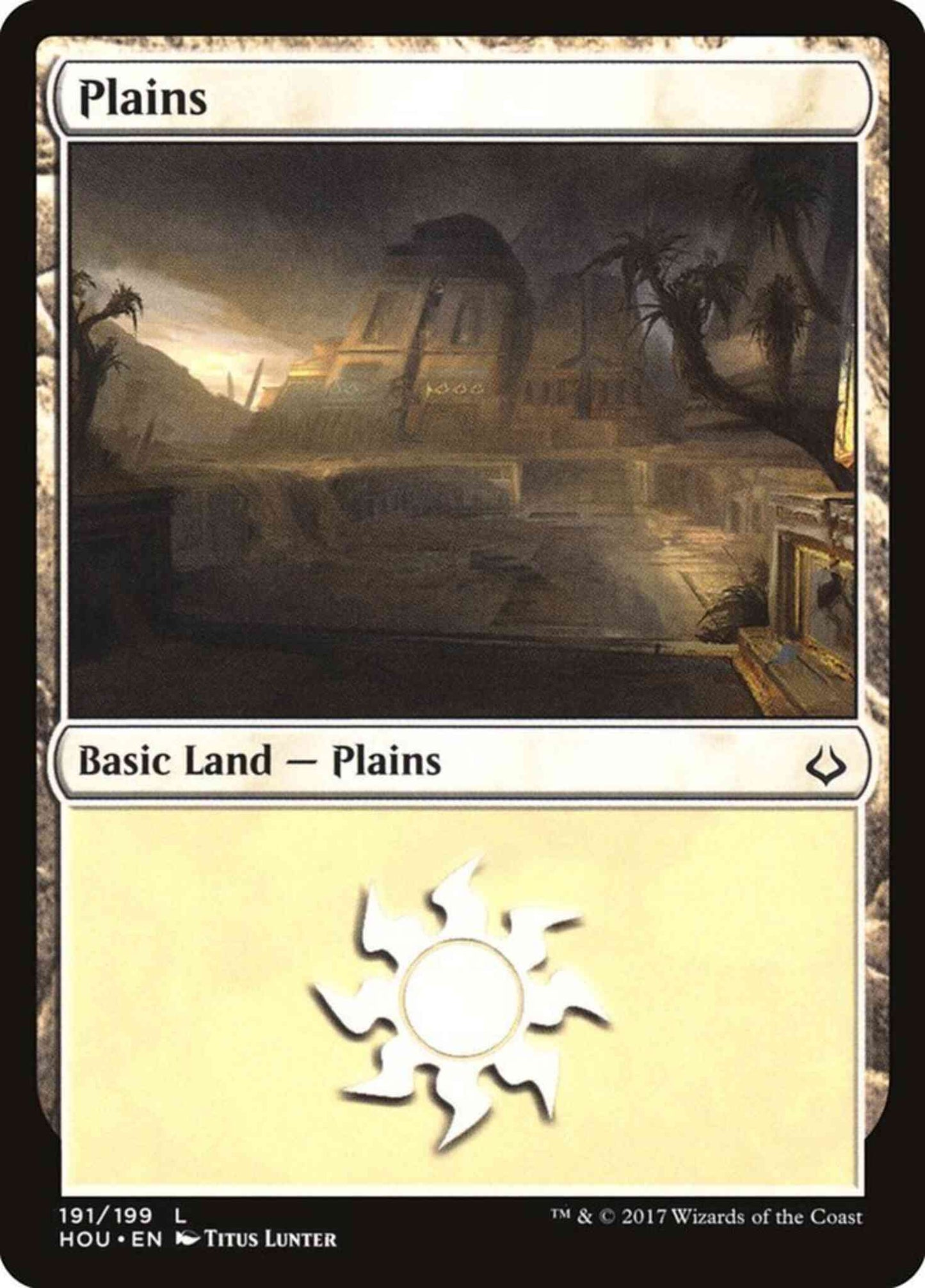 Plains [191] [Hour of Devastation] [Non-Foil]