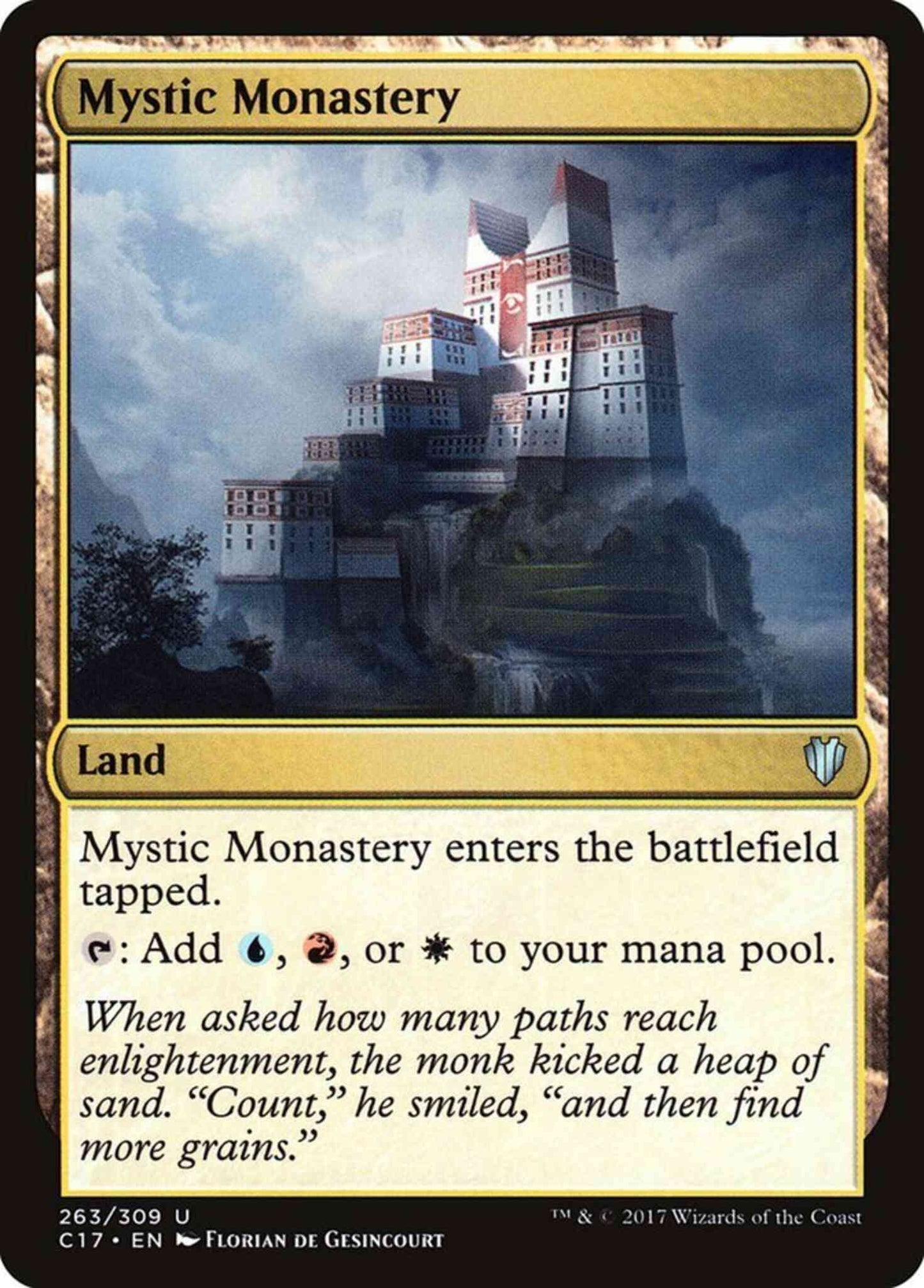 Mystic Monastery [263] [Commander 2017] [Non-Foil]