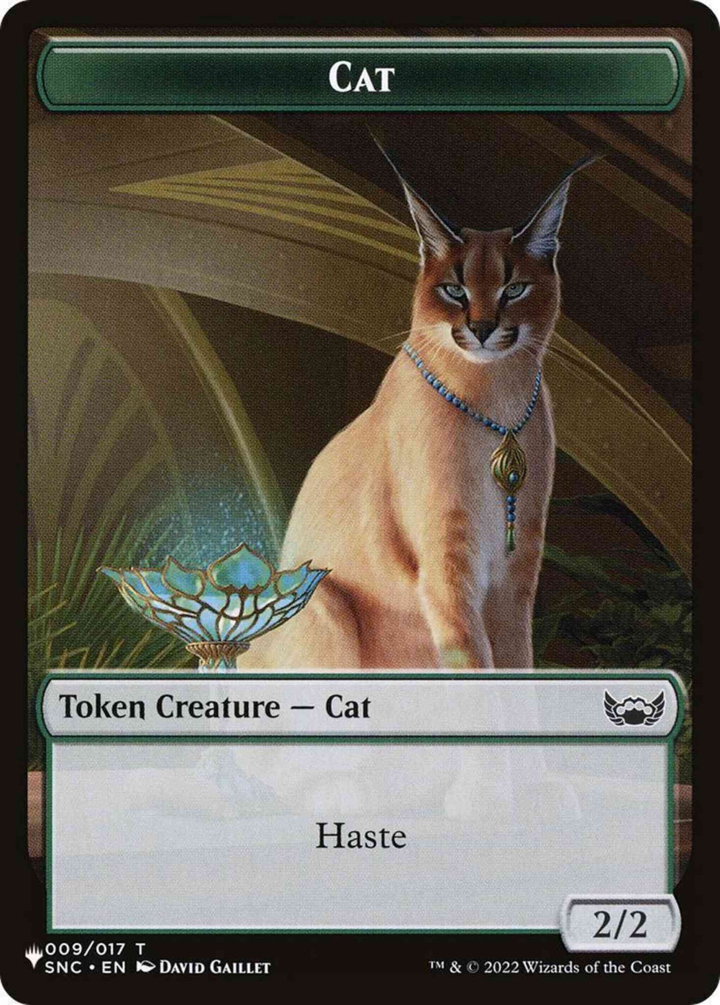 Cat Token (09) // Dog Token (10) [TSNC-9] [SNC/SNC Set Symbol] [The List] [Non-Foil]