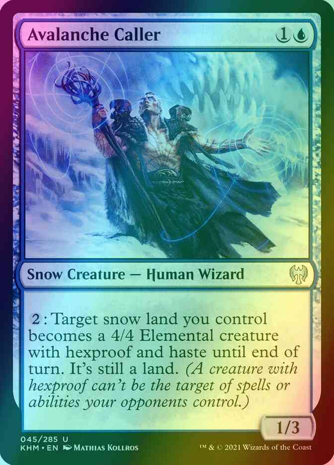 Avalanche Caller [45] [Kaldheim] [Foil]