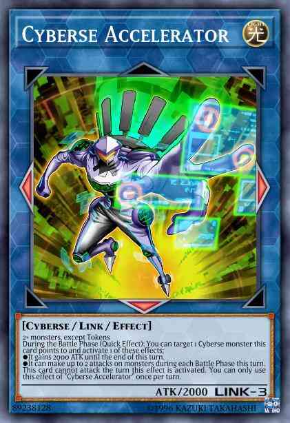 Cyberse Accelerator - IGAS-ENSE1 - Super Rare - Limited