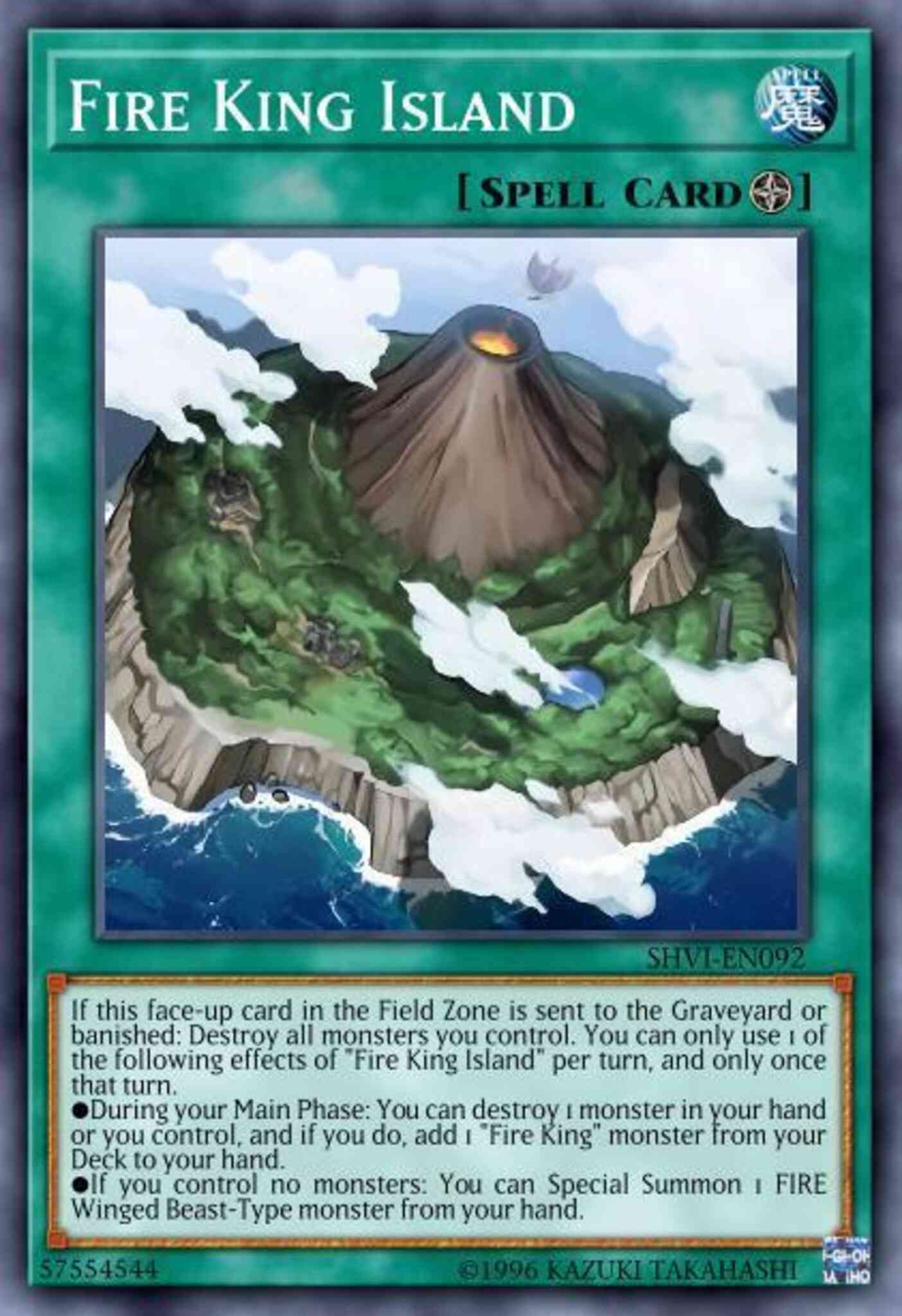 Fire King Island - SHVI-EN092 - Common - 1st Edition
