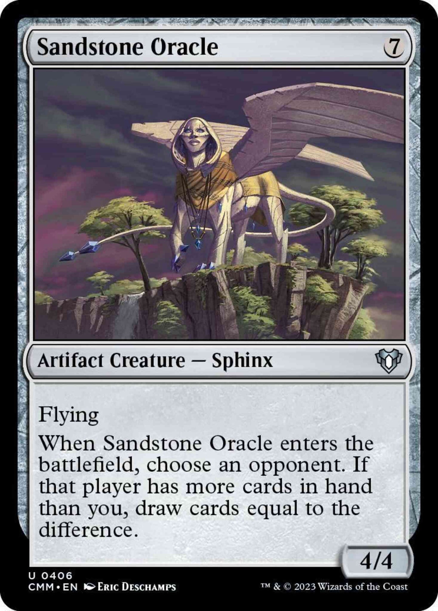 Sandstone Oracle [406] [Commander Masters] [Non-Foil]