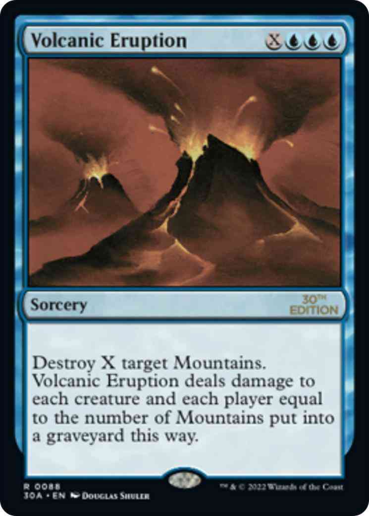 Volcanic Eruption [88] [30th Anniversary Edition] [Non-Foil]