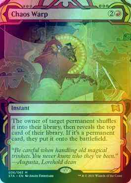 Chaos Warp [36] [Strixhaven Mystical Archive] [Foil]