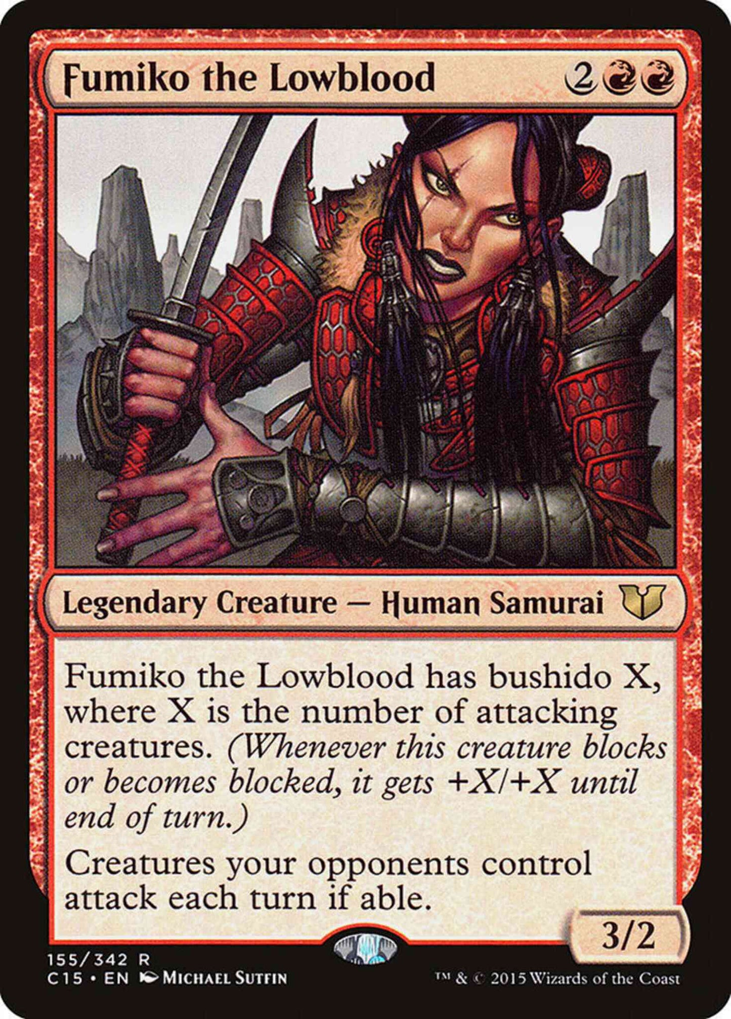 Fumiko the Lowblood [155] [Commander 2015] [Non-Foil]