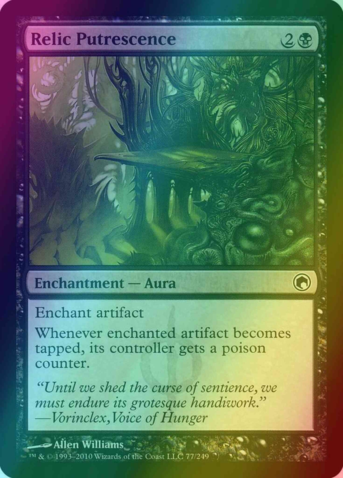 Relic Putrescence [77] [Scars Of Mirrodin] [Foil]