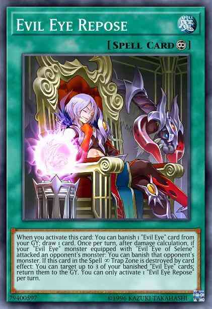 Evil Eye Repose - INCH-EN036 - Secret Rare - 1st Edition