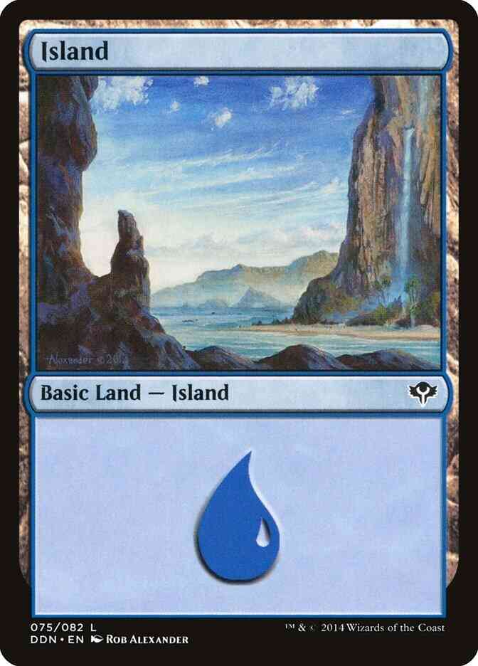 Island [75] [Duel Decks Speed vs Cunning] [Non-Foil]