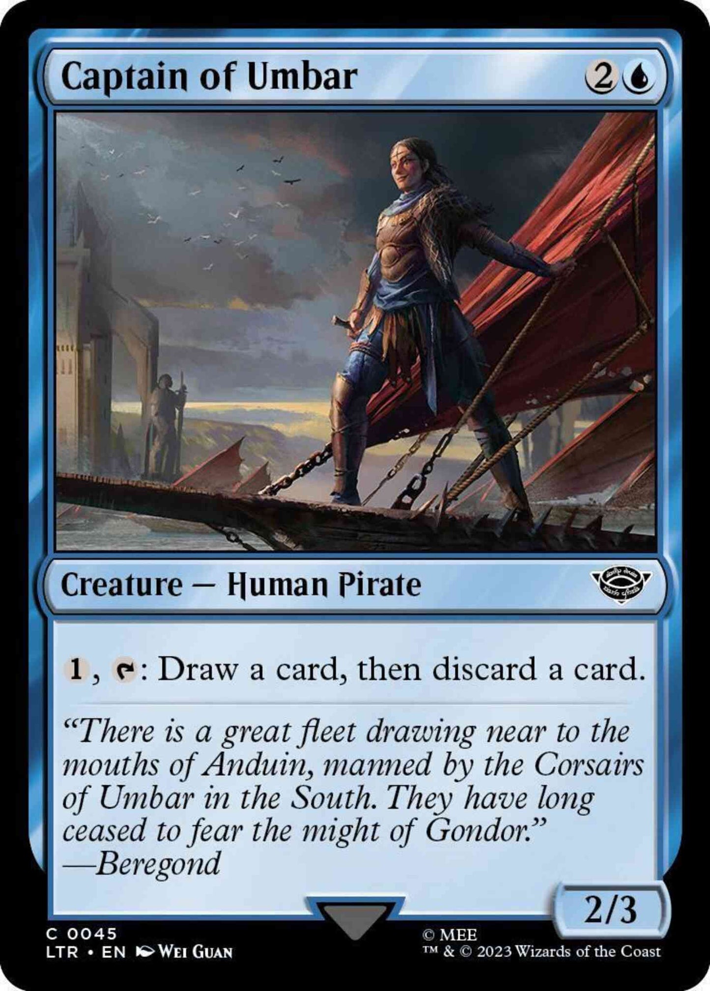 Captain of Umbar [45] [The Lord of the Rings: Tales of Middle-earth] [Non-Foil]