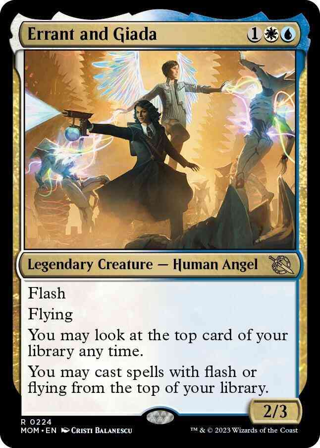 Errant and Giada [224] [March of the Machine] [Non-Foil]