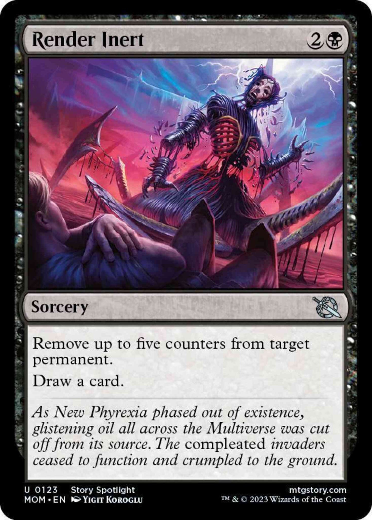 Render Inert [123] [March of the Machine] [Non-Foil]