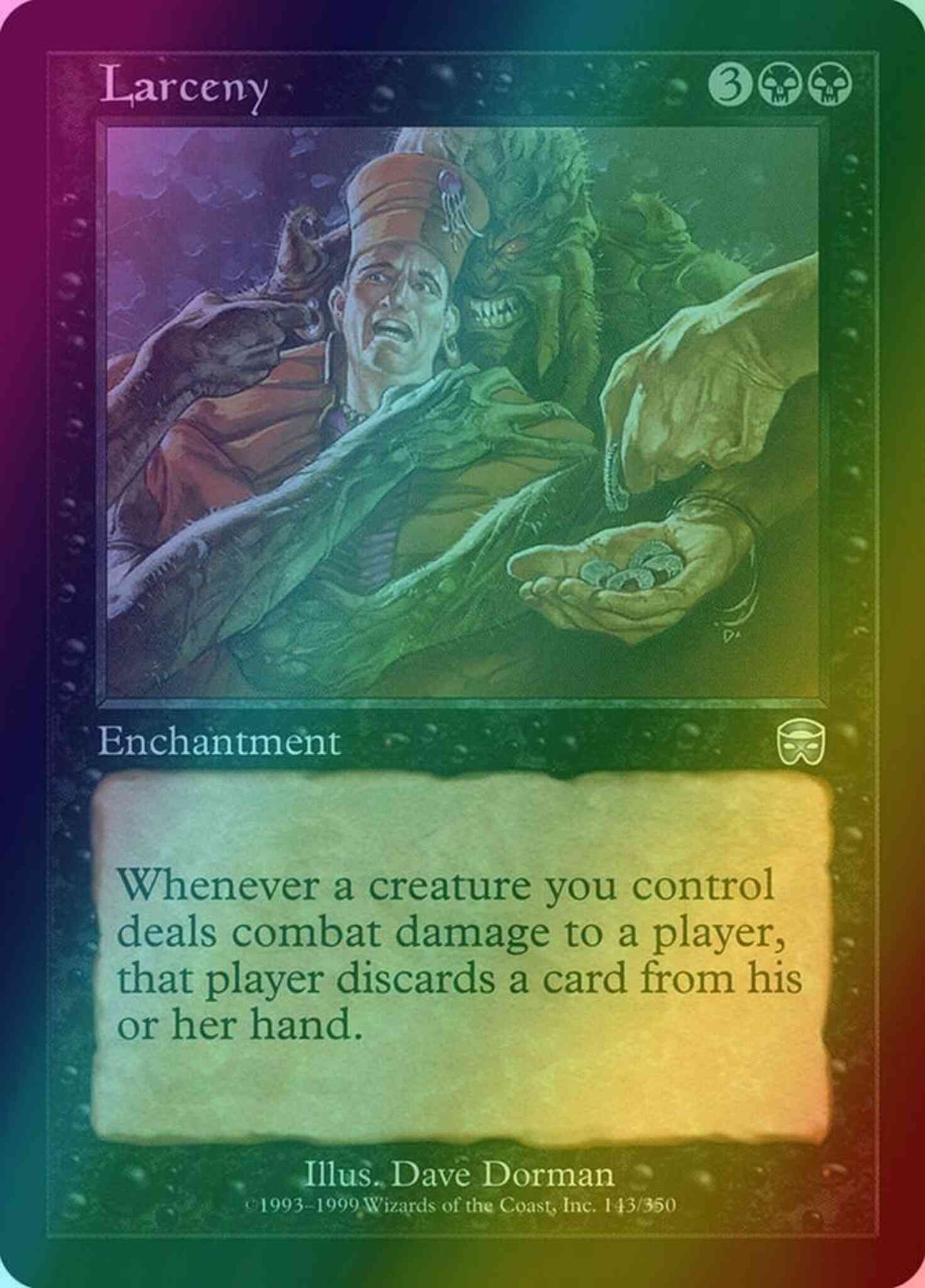 Larceny [143] [Mercadian Masques] [Foil]