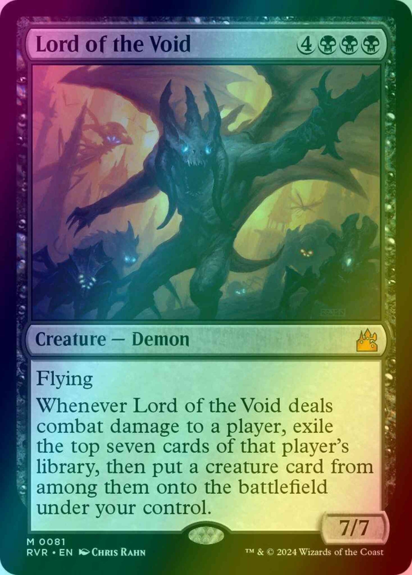 Lord of the Void [81] [Ravnica Remastered] [Foil]