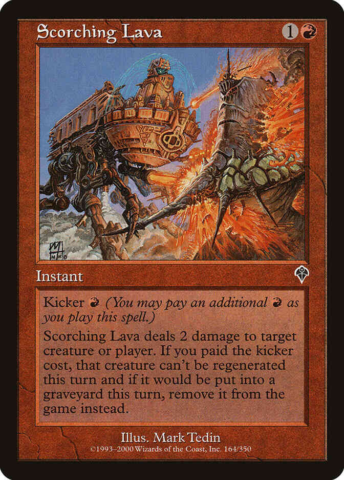 Scorching Lava [164] [Invasion] [Non-Foil]