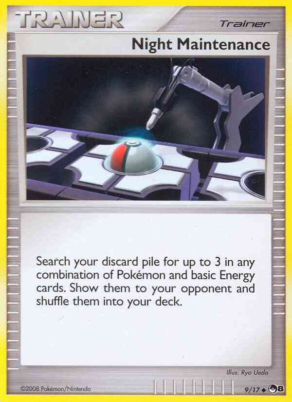 Night Maintenance - 9/17 - Uncommon [pop8-9] [Non-Holo]