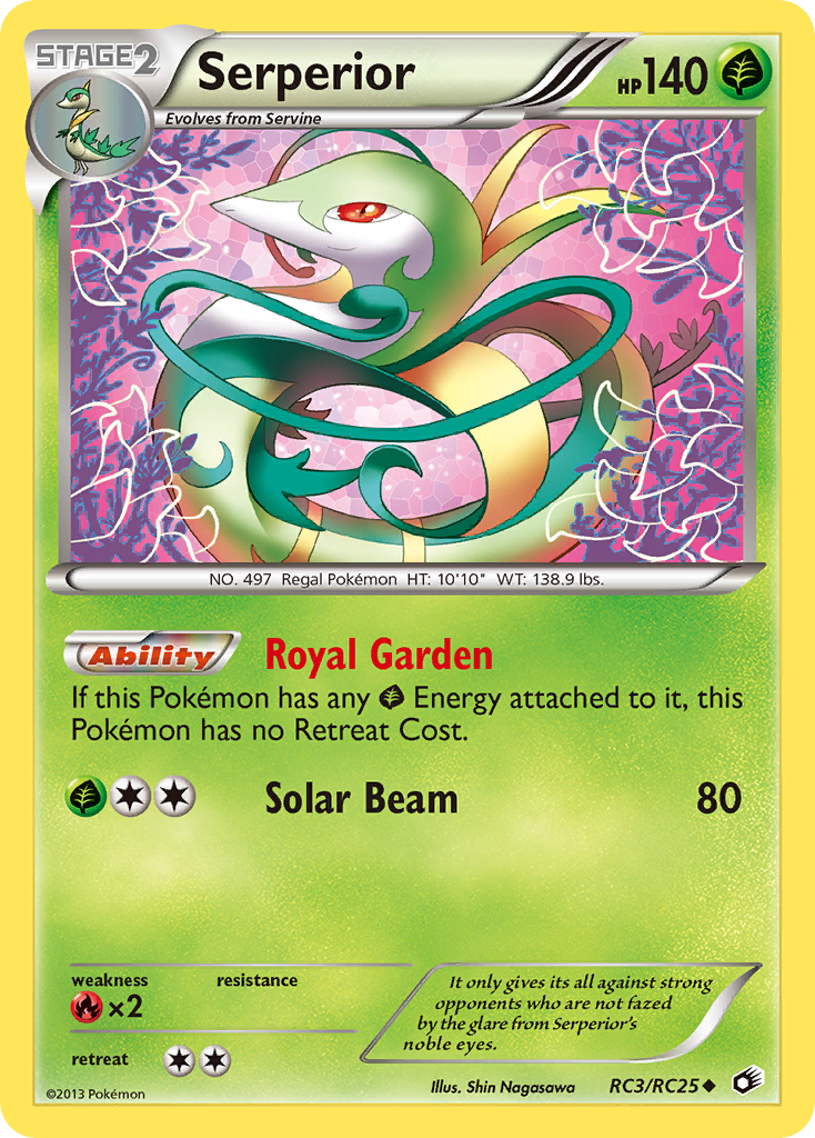 Serperior - RC3/RC25 - Uncommon [bw11-RC3] [Holo]