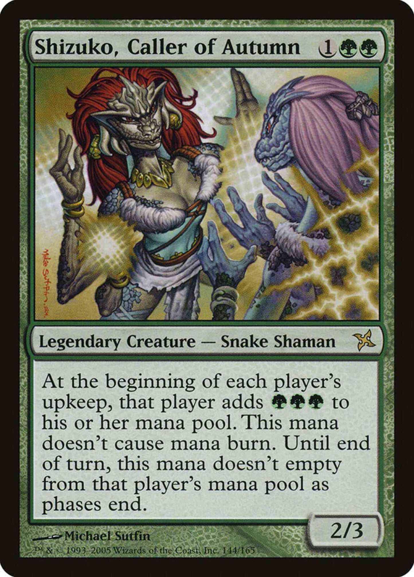 Shizuko, Caller of Autumn [144] [Betrayers of Kamigawa] [Non-Foil]