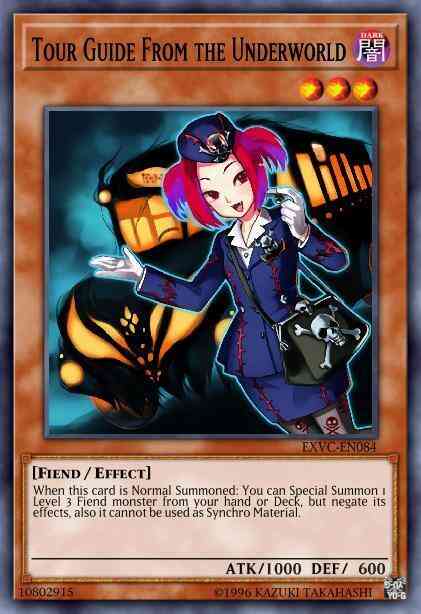 Tour Guide From the Underworld - EXVC-EN084 - Secret Rare - 1st Edition
