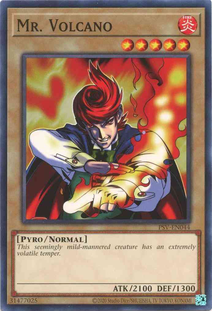 Mr. Volcano - 25th Anniversary - PSV-EN044 - Common - Unlimited