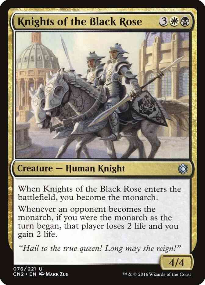Knights of the Black Rose [76] [Conspiracy Take The Crown] [Non-Foil]