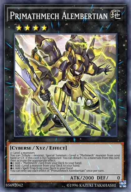 Primathmech Alembertian - MYFI-EN040 - Secret Rare - 1st Edition