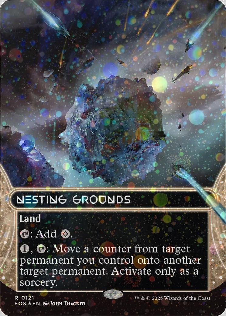 Nesting Grounds [121] [Borderless] [Edge of Eternities: Stellar Sights] [Galaxy Foil]