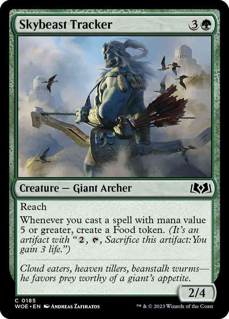 Skybeast Tracker [185] [Wilds of Eldraine] [Non-Foil]