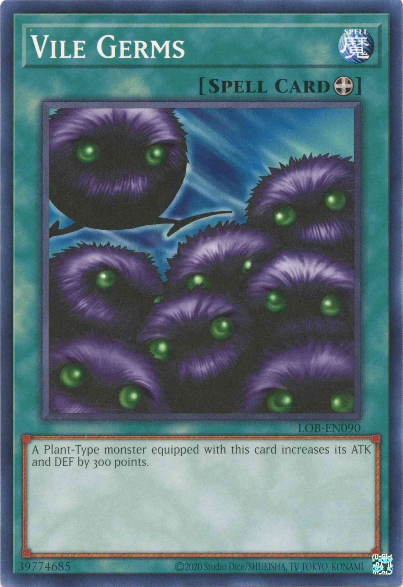 Vile Germs - 25th Anniversary - LOB-EN090 - Common - Unlimited