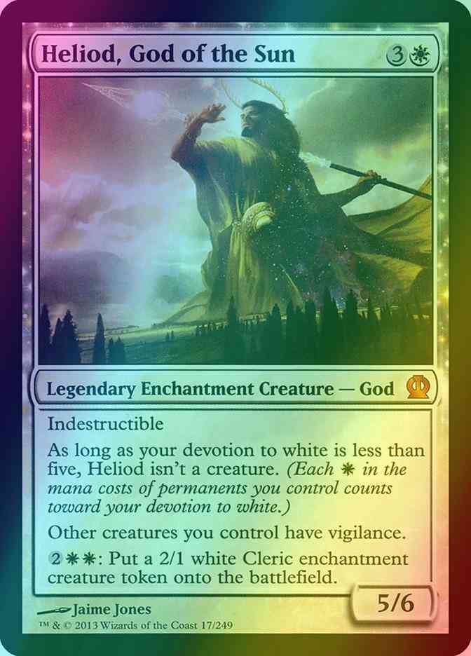 Heliod, God of the Sun [17] [Theros] [Foil]