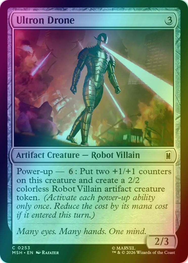 Ultron Drone [253] [Marvel Super Heroes] [Foil]
