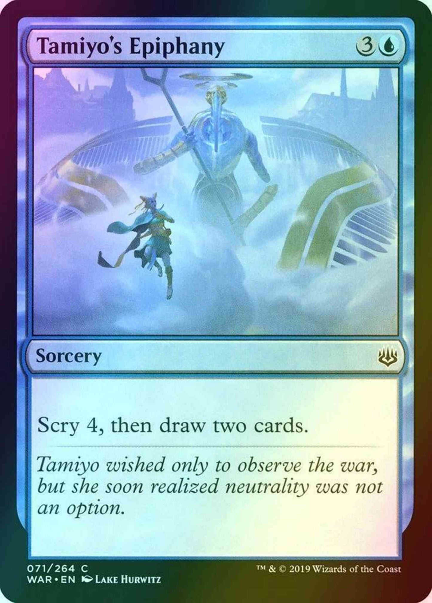 Tamiyo's Epiphany [71] [War of the Spark] [Foil]