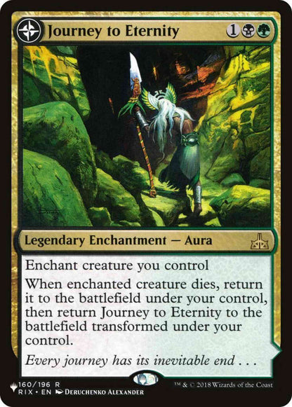 Journey to Eternity // Atzal, Cave of Eternity [RIX-160] [The List] [Non-Foil]