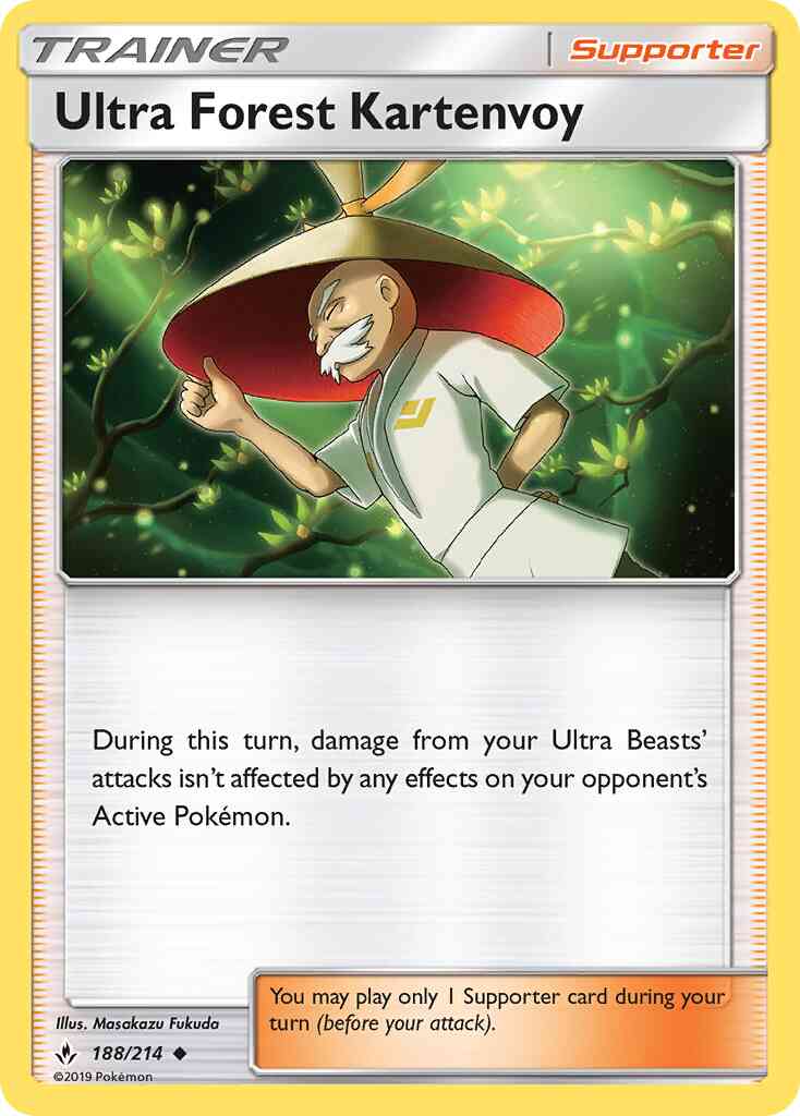 Ultra Forest Kartenvoy - 188/214 - Uncommon [sm10-188] [Reverse Holo]