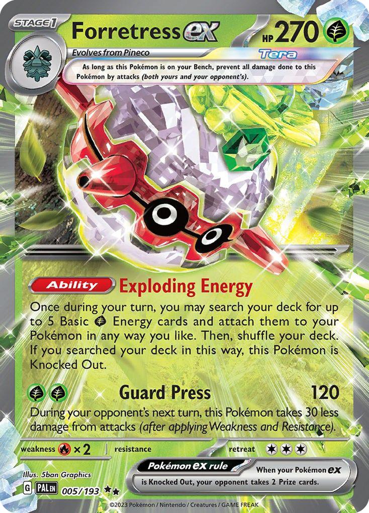 Forretress ex - 005/193 - Double Rare [sv02-005] [Ultra]