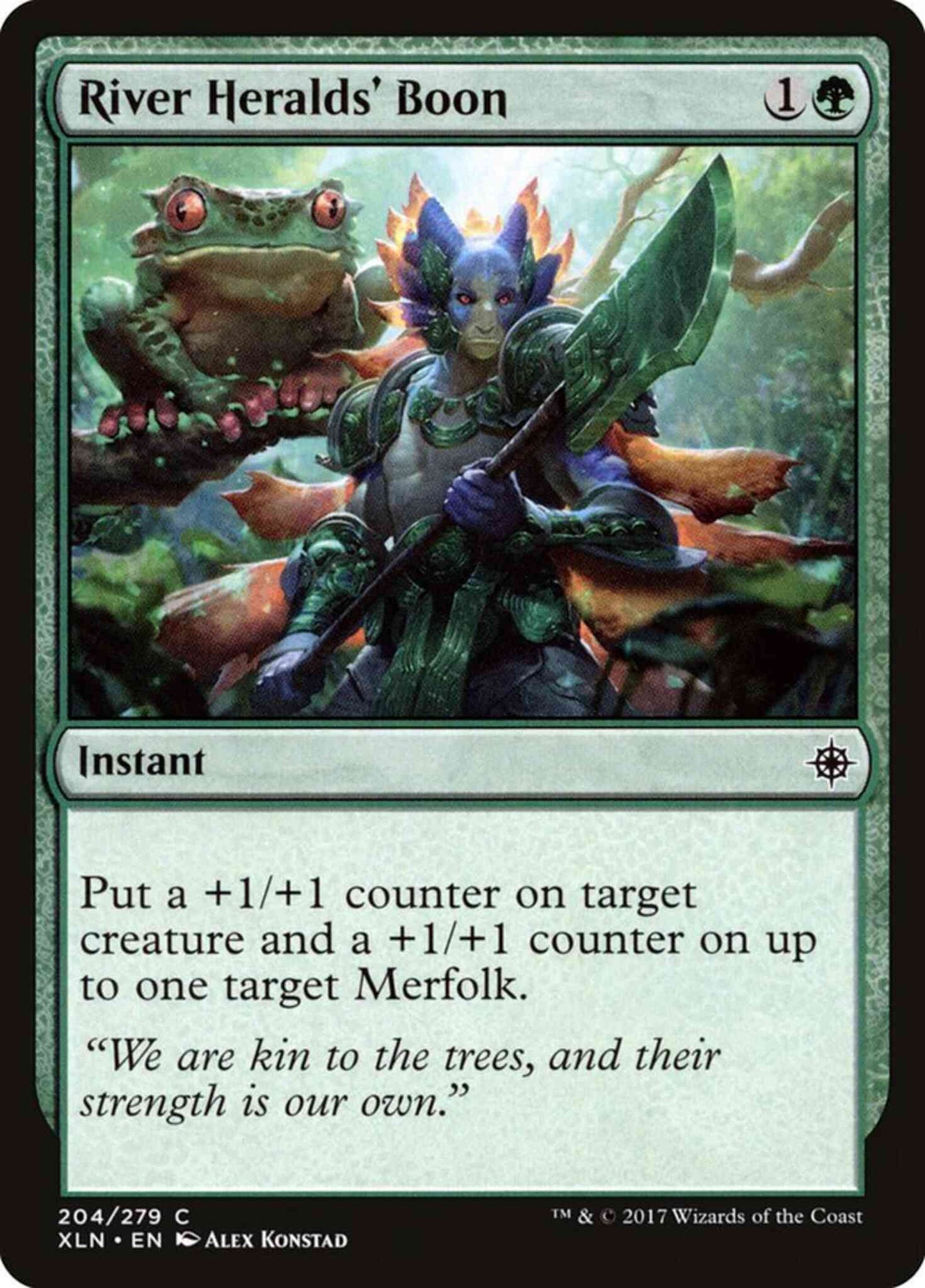 River Heralds' Boon [204] [Ixalan] [Non-Foil]