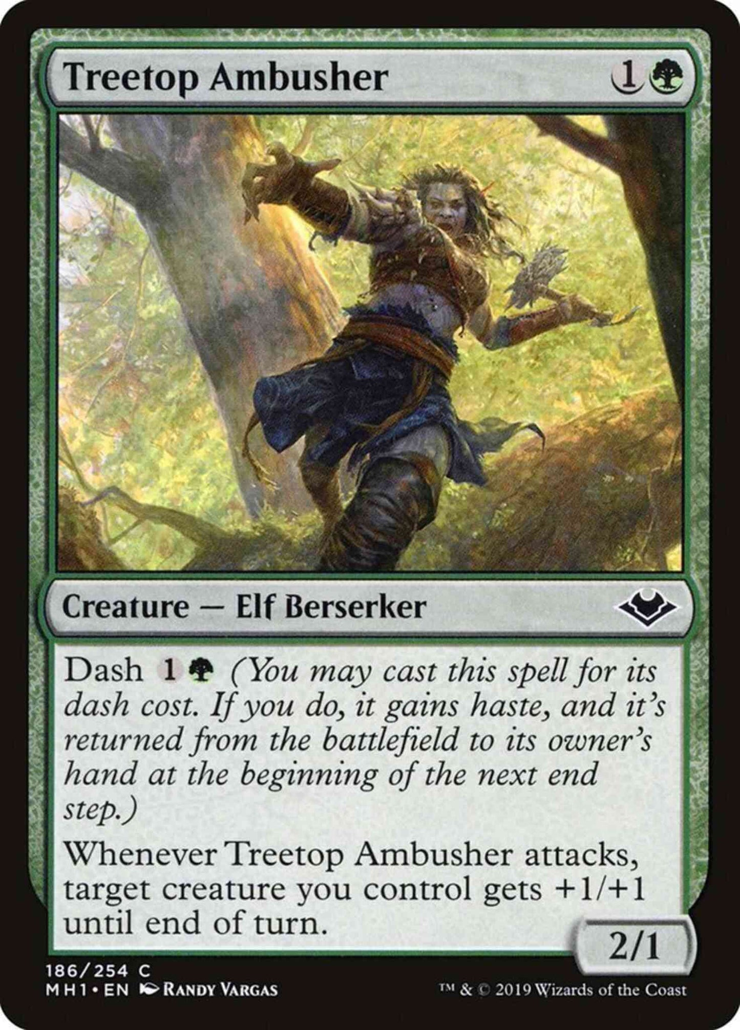 Treetop Ambusher [186] [Modern Horizons] [Non-Foil]