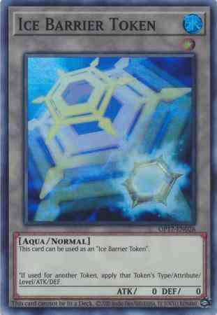 Ice Barrier Token - OP17-EN026 - Super Rare - Unlimited