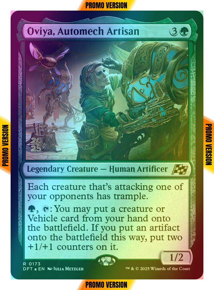 Oviya, Automech Artisan [173s] [Prerelease] [Aetherdrift: Promos] [Foil]